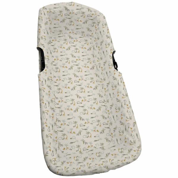 Interior de capazo modelo universal en tejido estampado diseño Henry