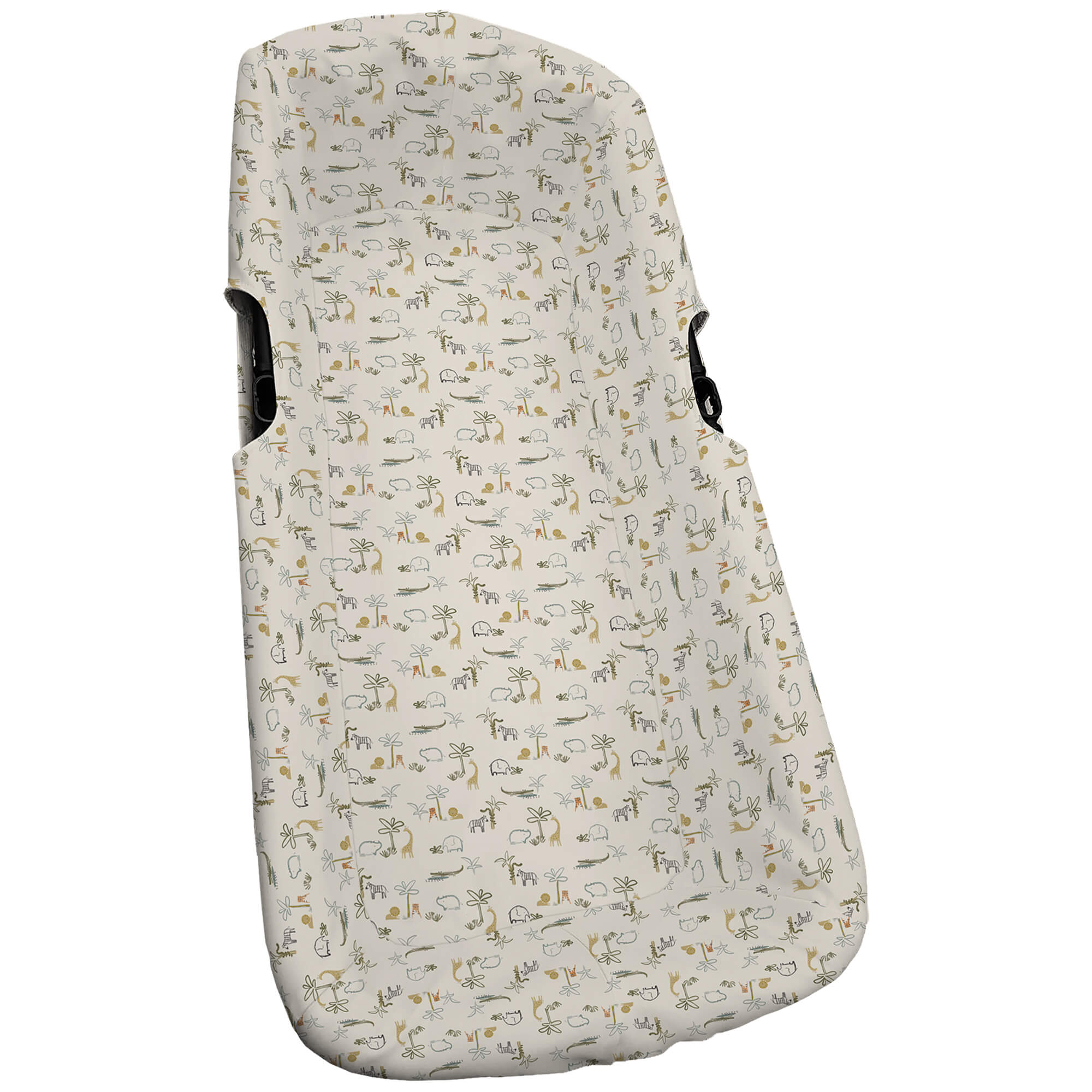 Interior de capazo modelo universal en tejido estampado Henry Interior de capazo modelo universal en tejido estampado diseño Henry