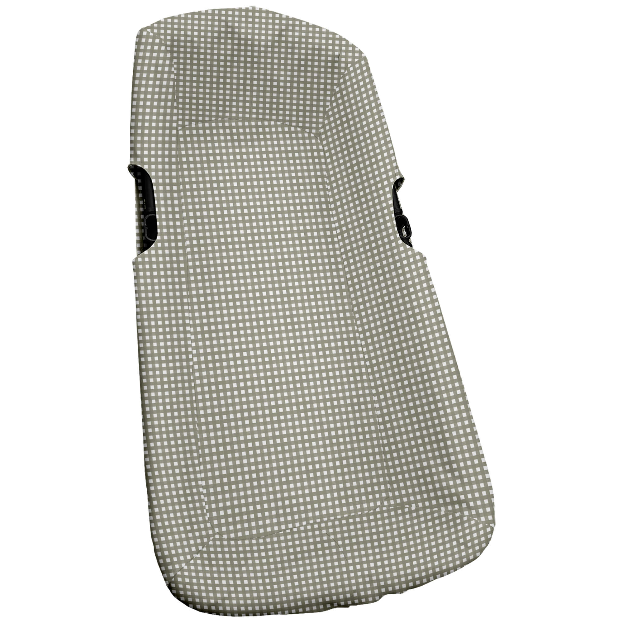 Interior de capazo modelo universal en tejido estampado Doly Vichy Interior de capazo modelo universal en tejido estampado diseño Doly Vichy