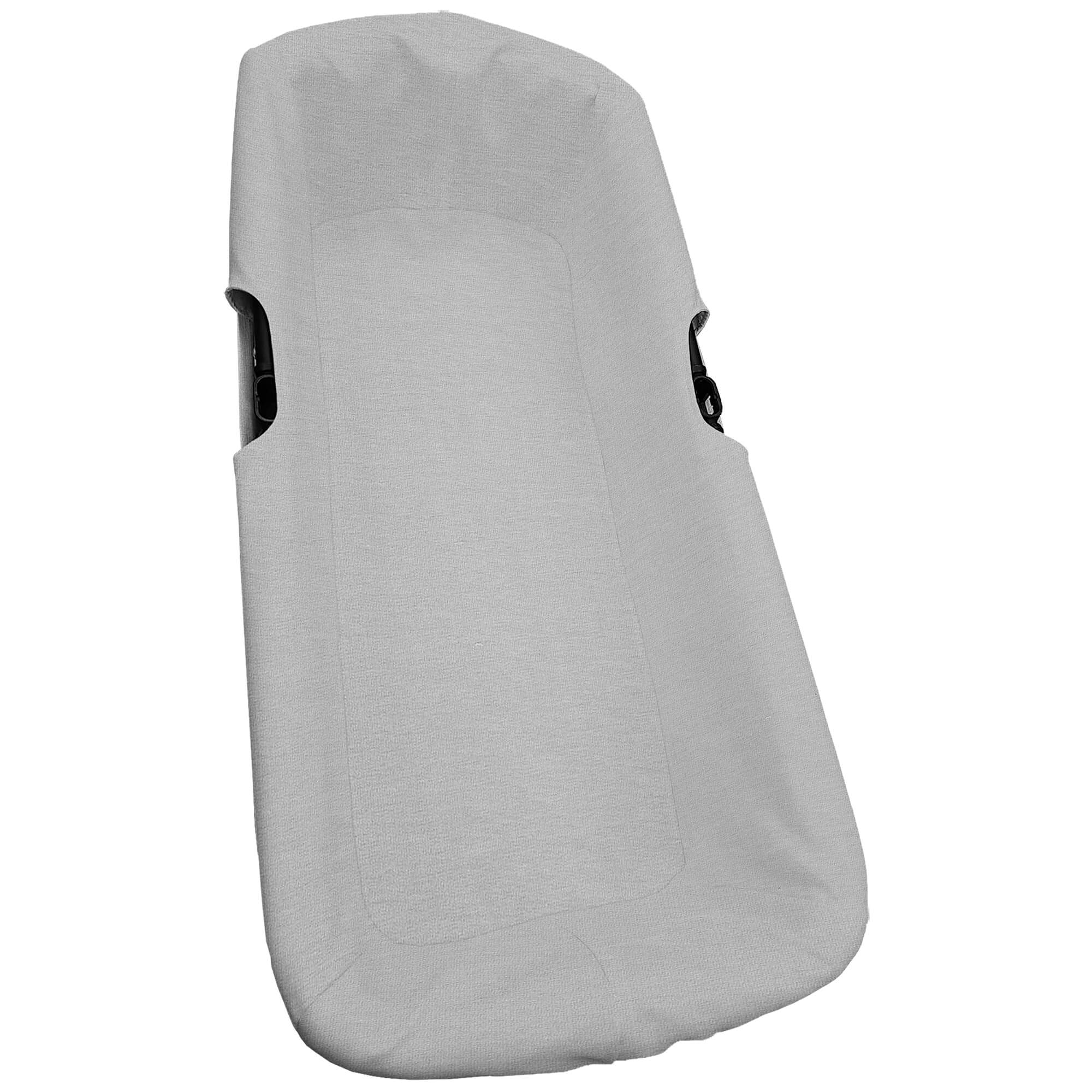 Interior de capazo modelo universal en tejido villela de algodón color gris perla