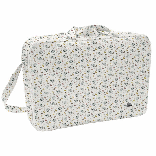 Maleta en tejido estampado diseño Gala y Zoe