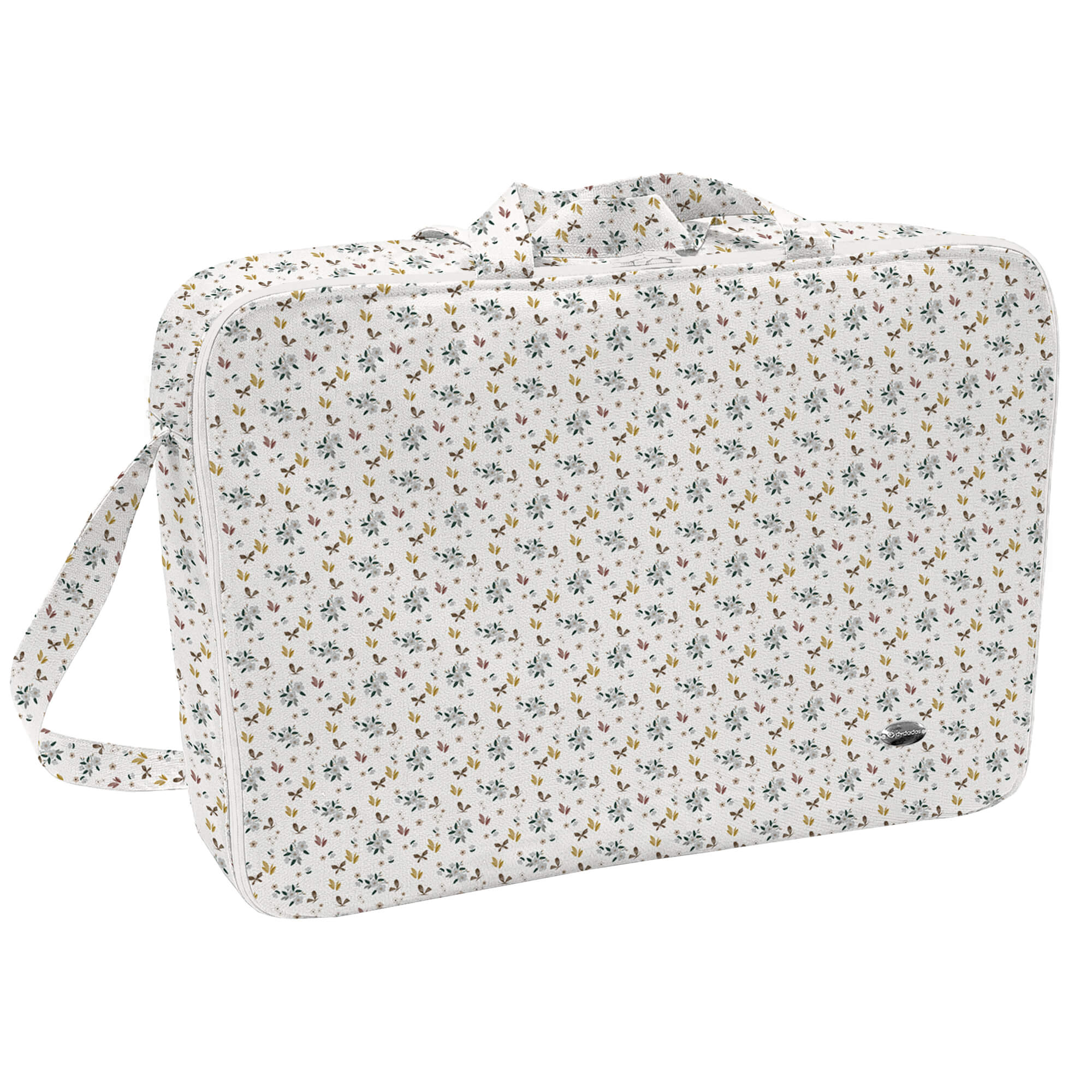 Maleta Grande tejido estampado Gala y Zoe Maleta en tejido estampado diseño Gala y Zoe