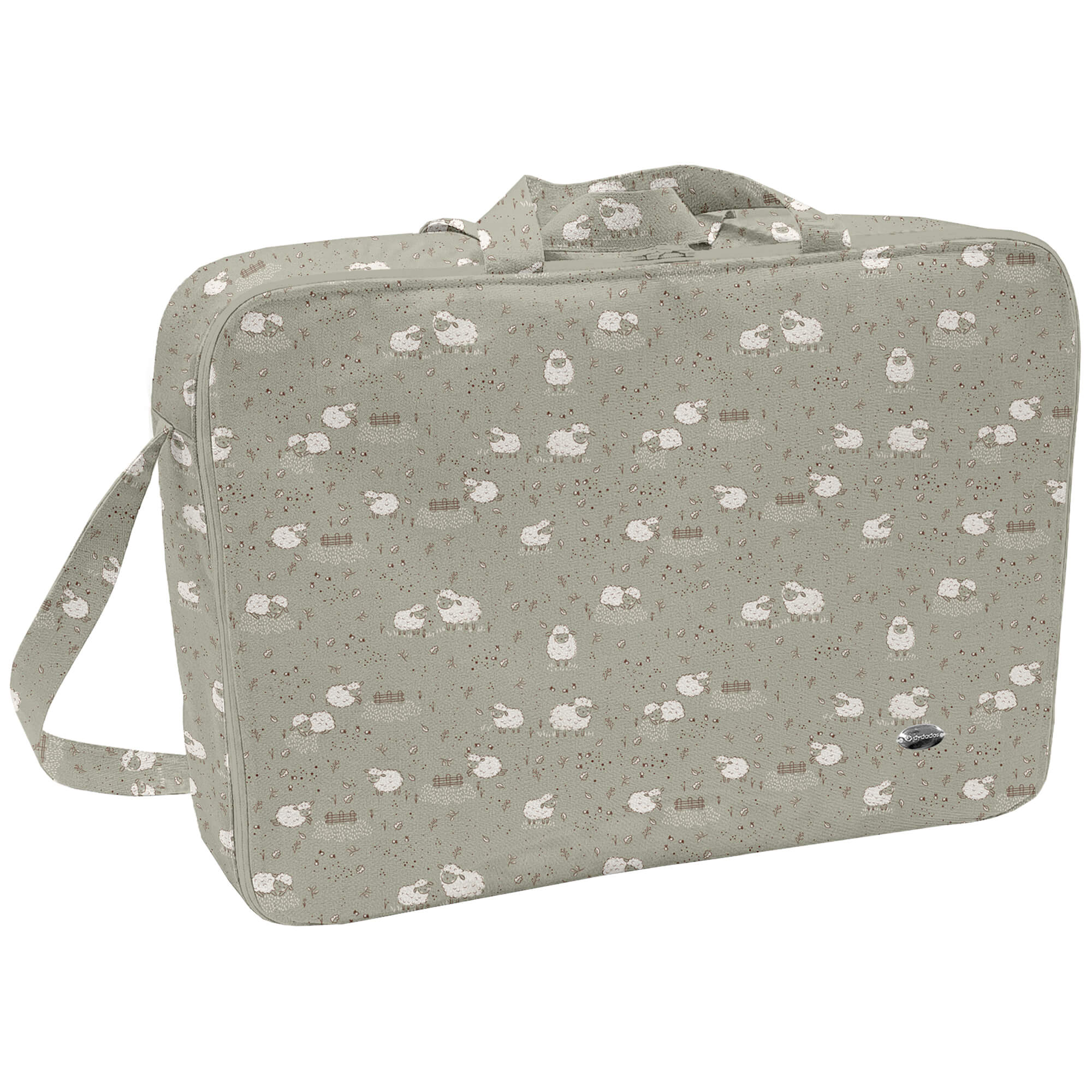 Maleta Pequeña tejido estampado Doly Maleta pequeña en tejido estampado diseño Doly