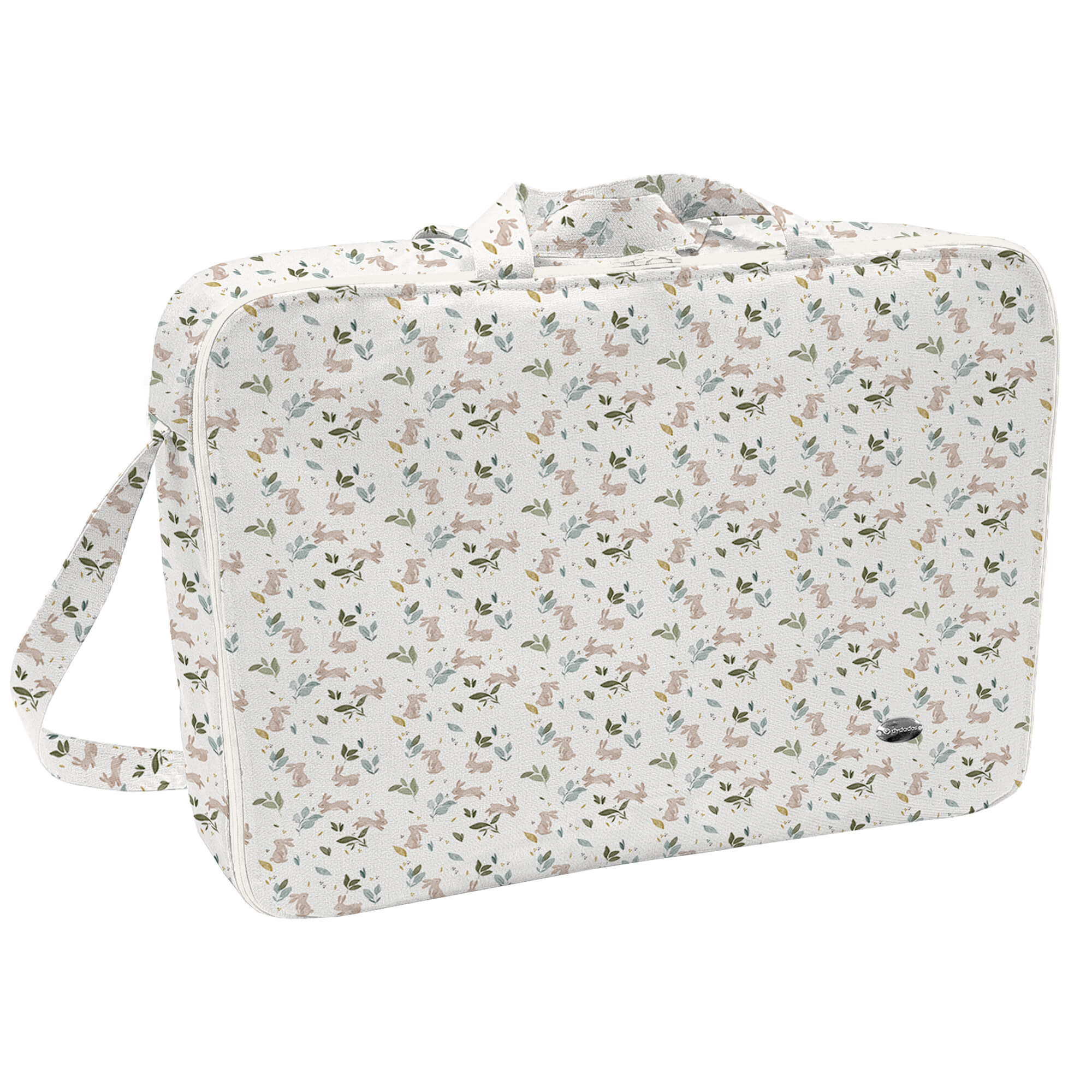 Maleta Pequeña polipiel Cristel y Altea Maleta pequeña en tejido polipiel diseño Cristel y Altea