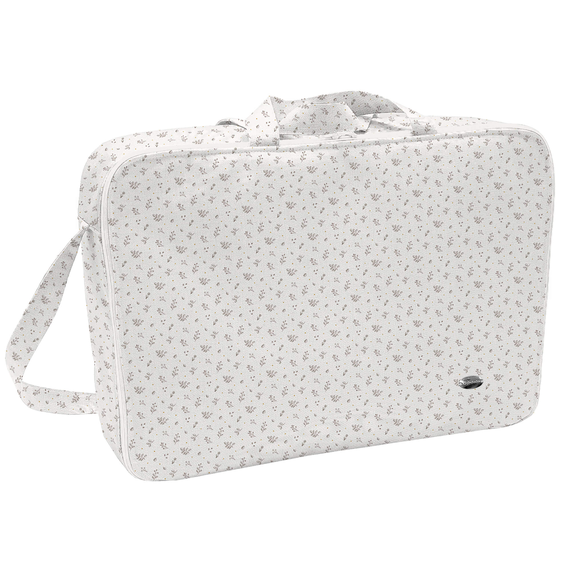 Maleta Grande polipiel Luan Tostado Maleta en tejido polipiel diseño Luan tostado