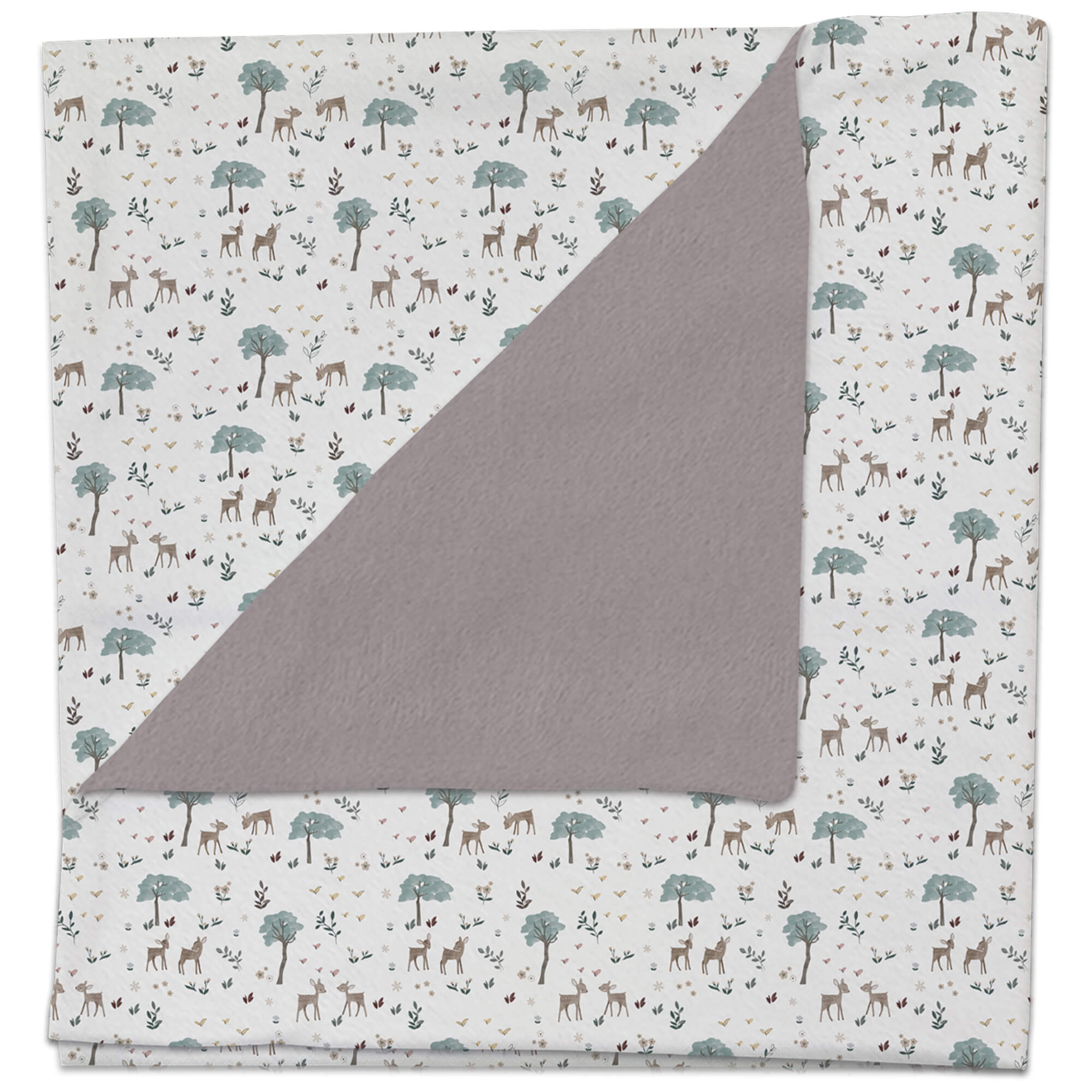 Manta pelo estampado Benny por el otro lado pelo arena