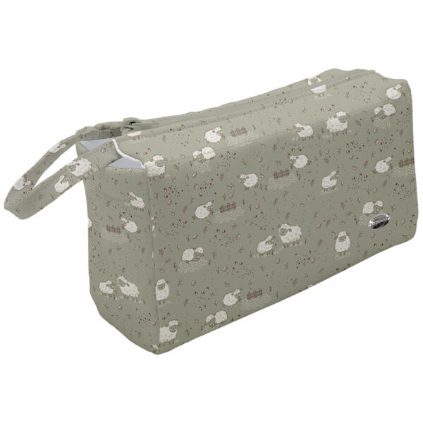 Neceser en tejido estampado diseño Doly