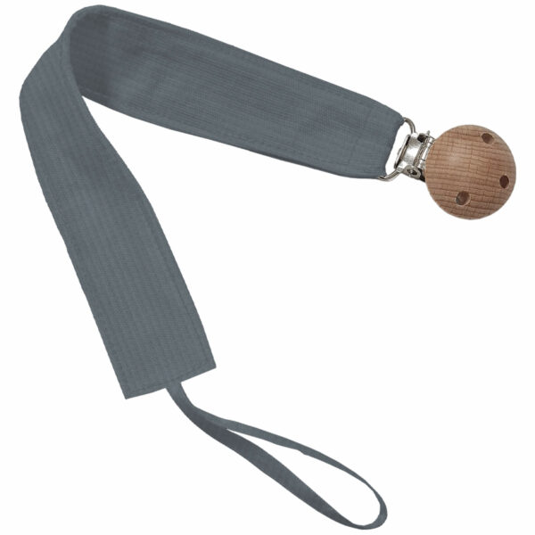 Pinza de Chupete en tejido piqué de algodón; Puzzle rino