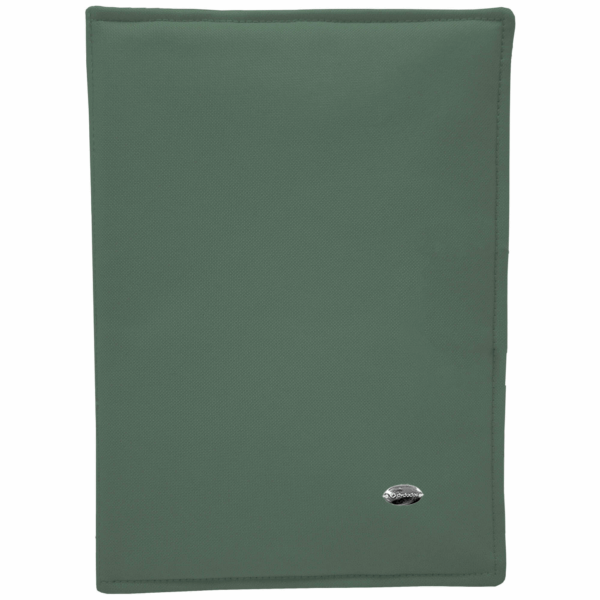 7104 Portadocumentos Polipiel Verde
