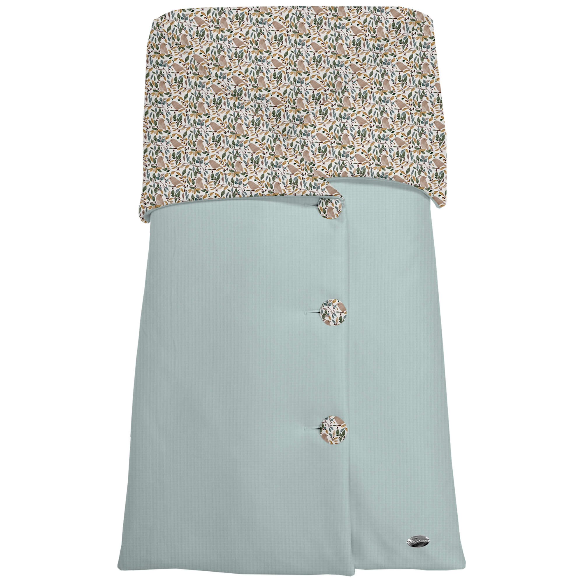 Saco arrullo serker menta pelo Dylan Saco arrullo en tejido serker menta