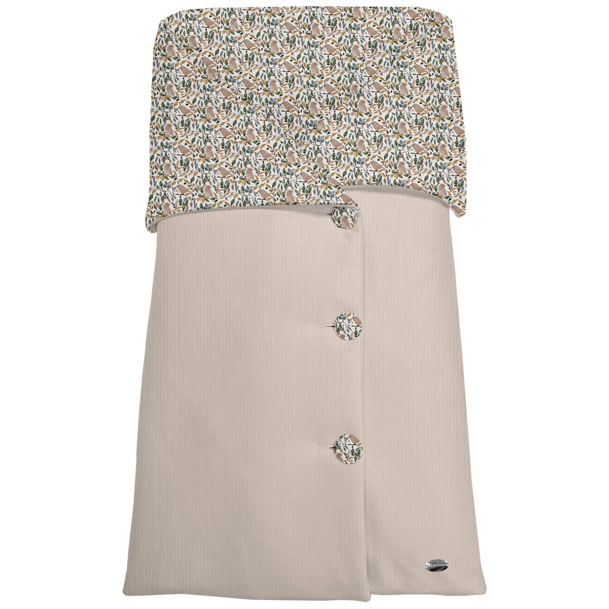 Saco arrullo serker tostado pelo Dylan Saco arrullo en tejido serker tostado