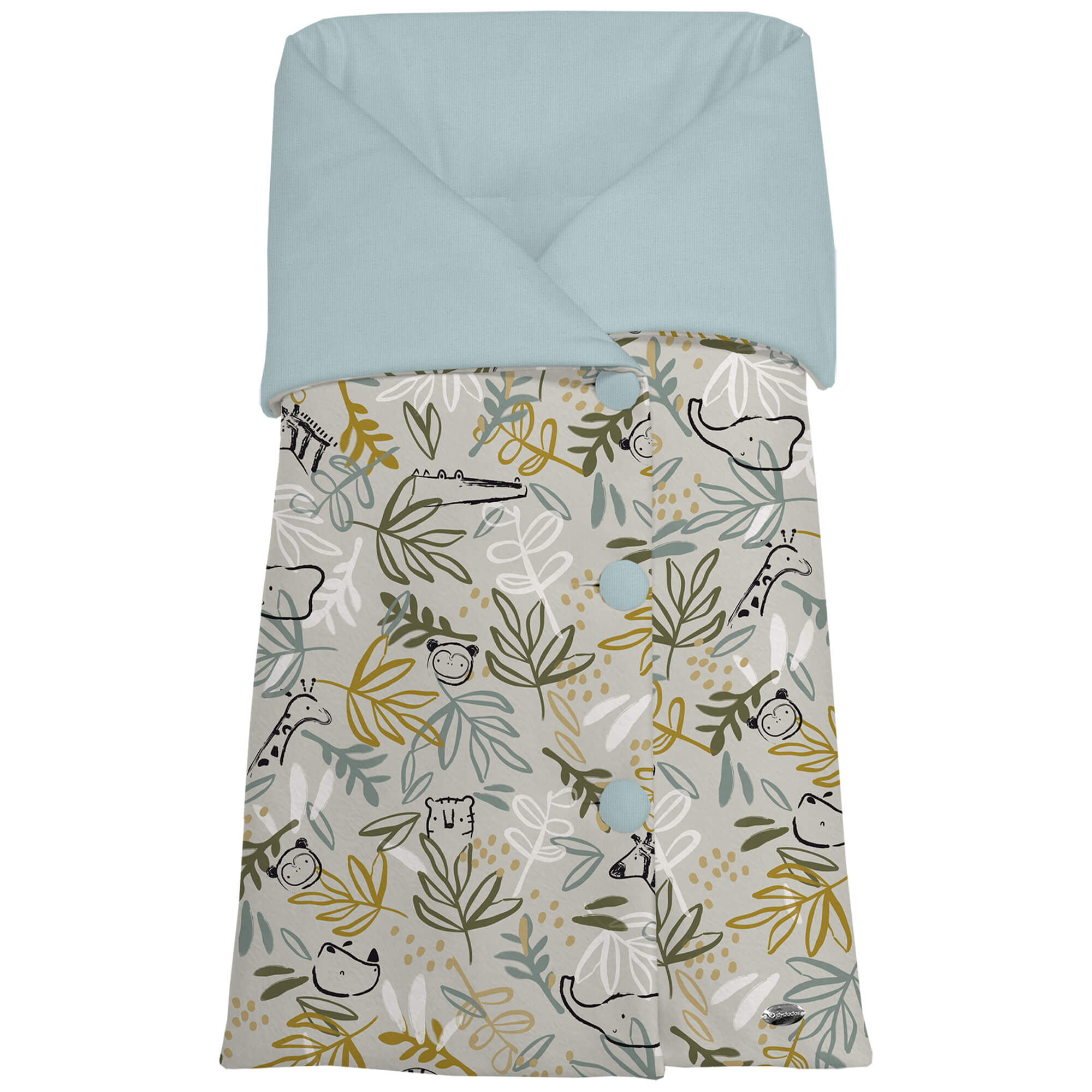 Saco arrullo villela blue Marco Saco arrullo en tejido