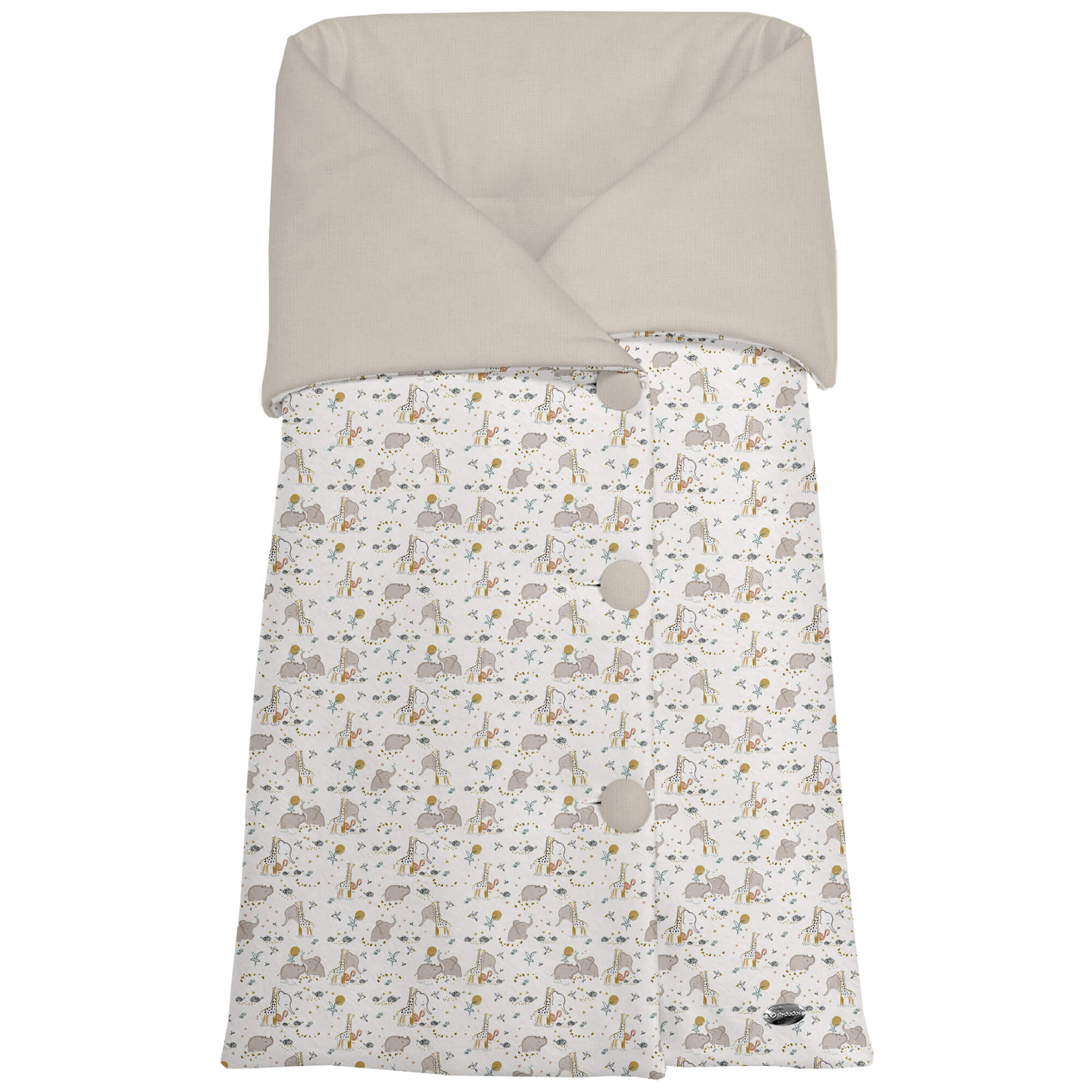 Saco arrullo en tejido