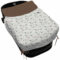 Saco Capazo con Colcha Lazos tejido impermeable muy calentito estampado Benny. Para el interior pelo liso color marrón