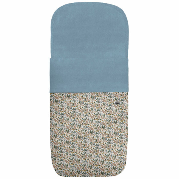 Saco para capazo en tejido estampado impermeable con el interior en pelo duke Daren