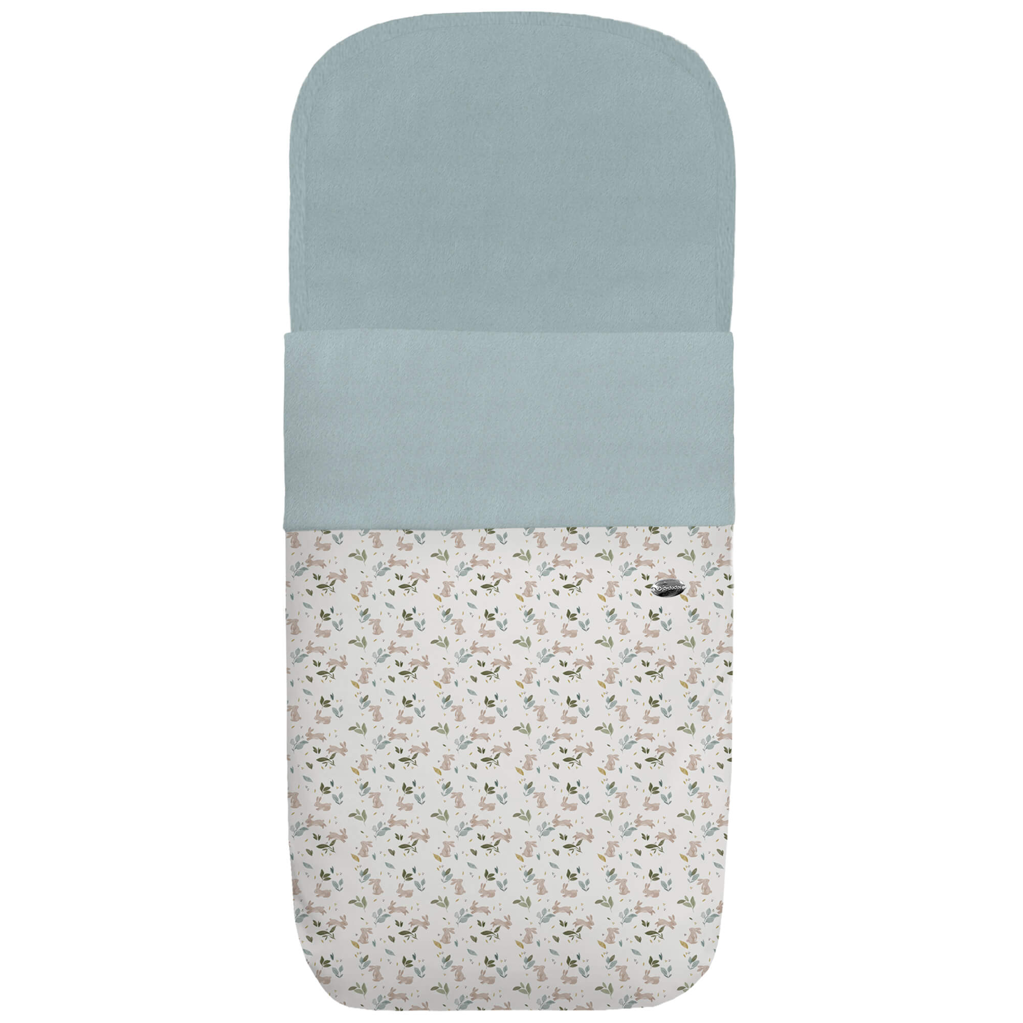 Saco capazo polipiel pelo azuleto Cristel Saco para capazo en polipiel con el interior en pelo azuleto Cristel