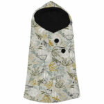 6344 Sacos Capazo Cruzado Invierno Marco Negro