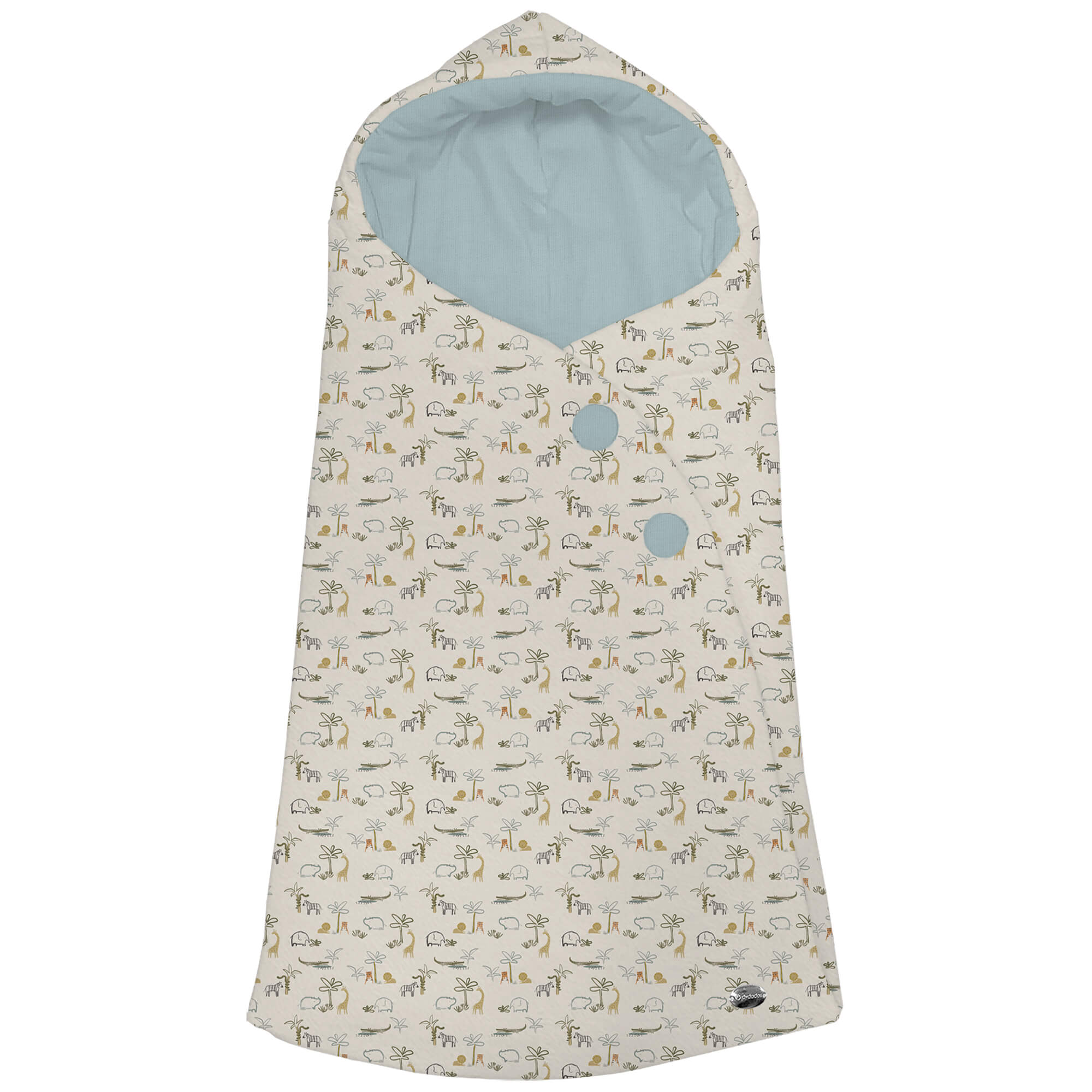 Saco capucha en tejido