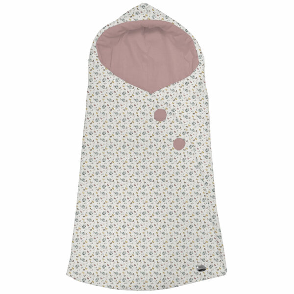 Saco capucha en tejido