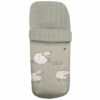 Saco para silla modelo gemelar en tejido estampado impermeable con el interior en pelo estampado Doly