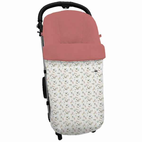 Saco para silla Cristel modelo global en tejido polipiel con el interior en pelo maquillaje