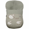 Saco Grupo Cero en tejido estampado impermeable muy calentito Doly. Para el interior pelo estampado Vichy Doly