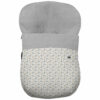 Saco Grupo Cero en tejido estampado impermeable muy calentito Gala. Para el interior pelo liso color gris perla