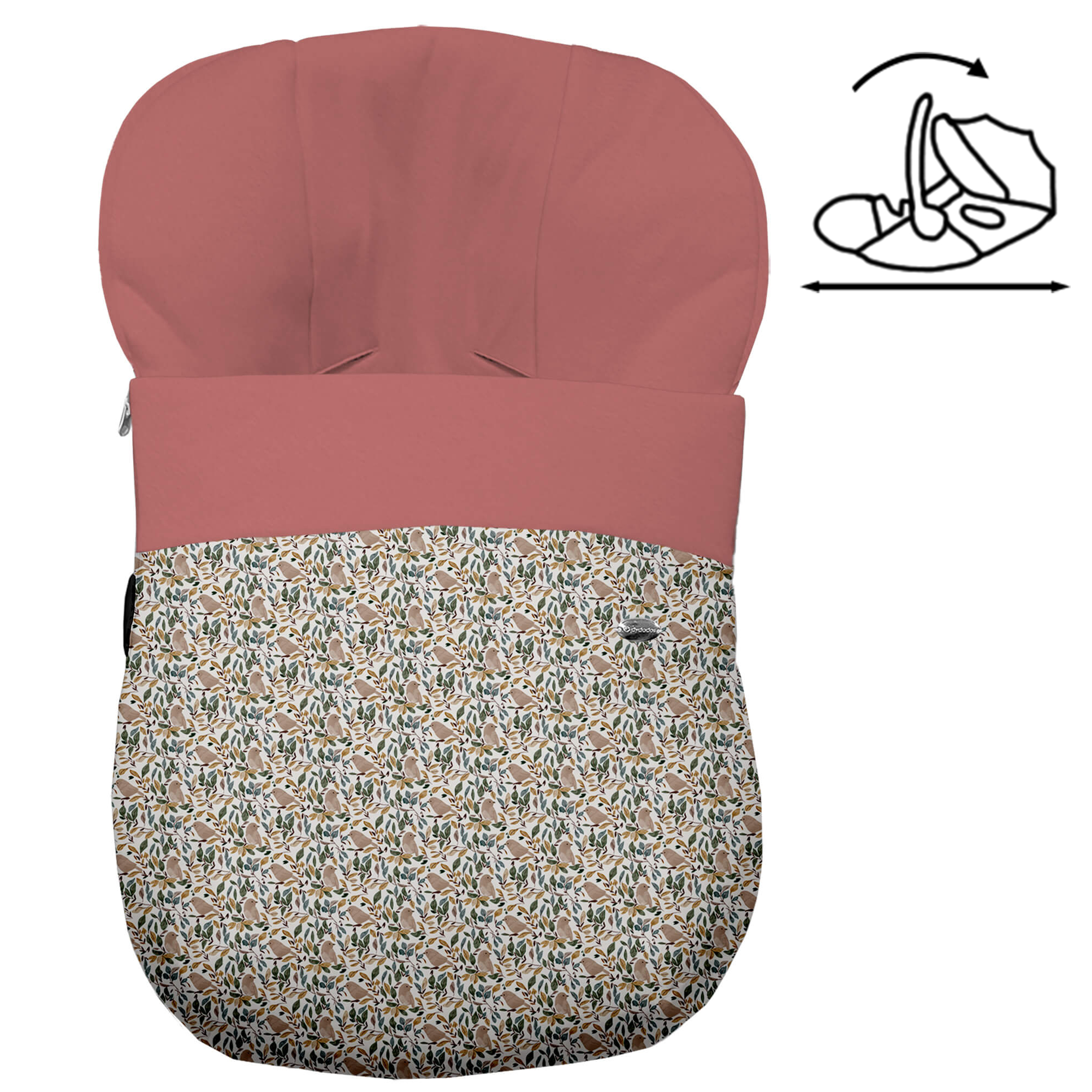Saco Grupo Cero modular polipiel pelo maquillaje Daren Saco Grupo Cero Modular en tejido polipiel estampada muy suave Daren. Para el interior pelo liso color maquillaje
