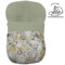 Saco Grupo Cero Modular en tejido polipiel estampada muy suave Marco Para el interior pelo liso color verde