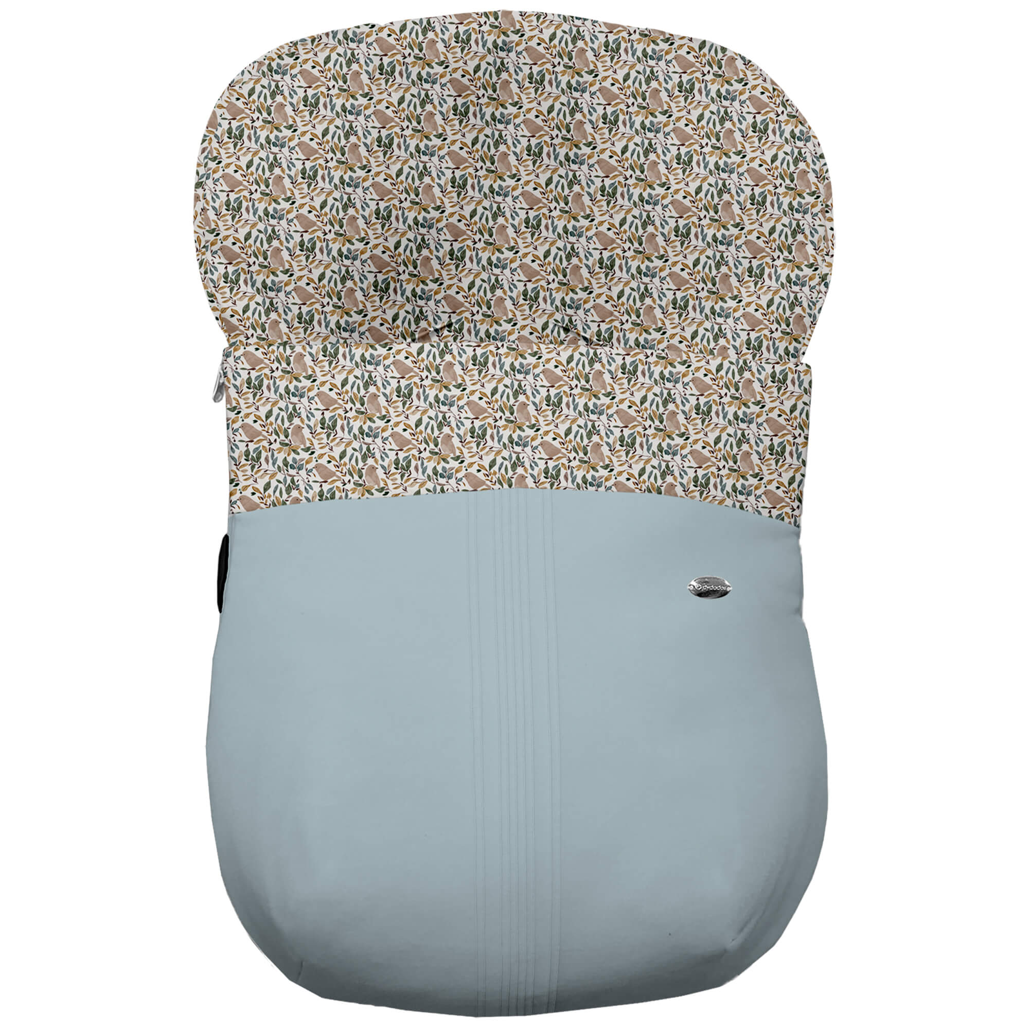 Saco Grupo Cero polipiel jaretas azulado pelo Dylan Saco Grupo Cero en tejido polipiel muy suave con jaretas en color azulado. Para el interior pelo estampado Dylan