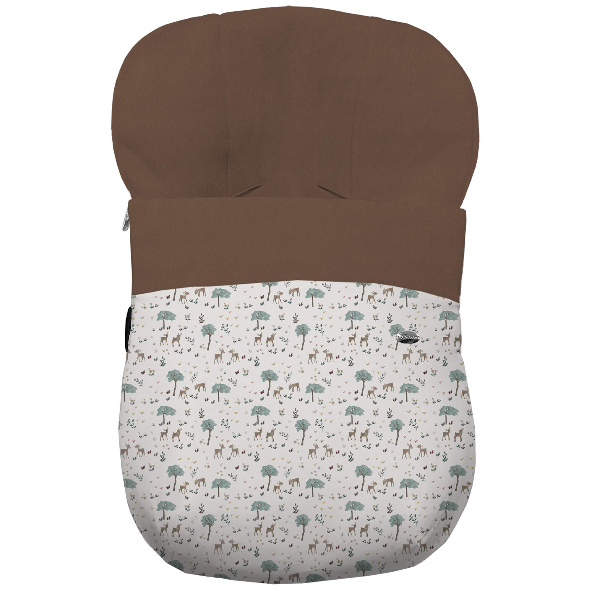 Saco Grupo Cero polipiel pelo marrón Benny Saco Grupo Cero en tejido polipiel estampada muy suave Benny. Para el interior pelo liso color marrón