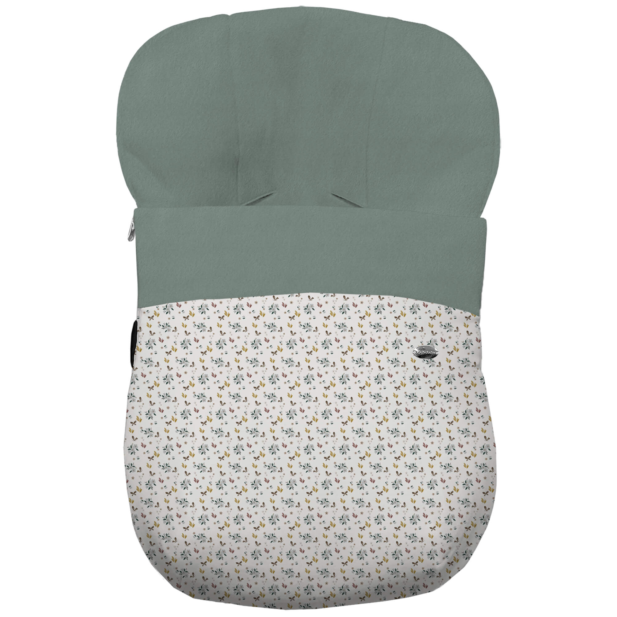 Saco Grupo Cero polipiel pelo verde safia Gala Saco Grupo Cero en tejido polipiel estampada muy suave Gala. Para el interior pelo liso color verde safia