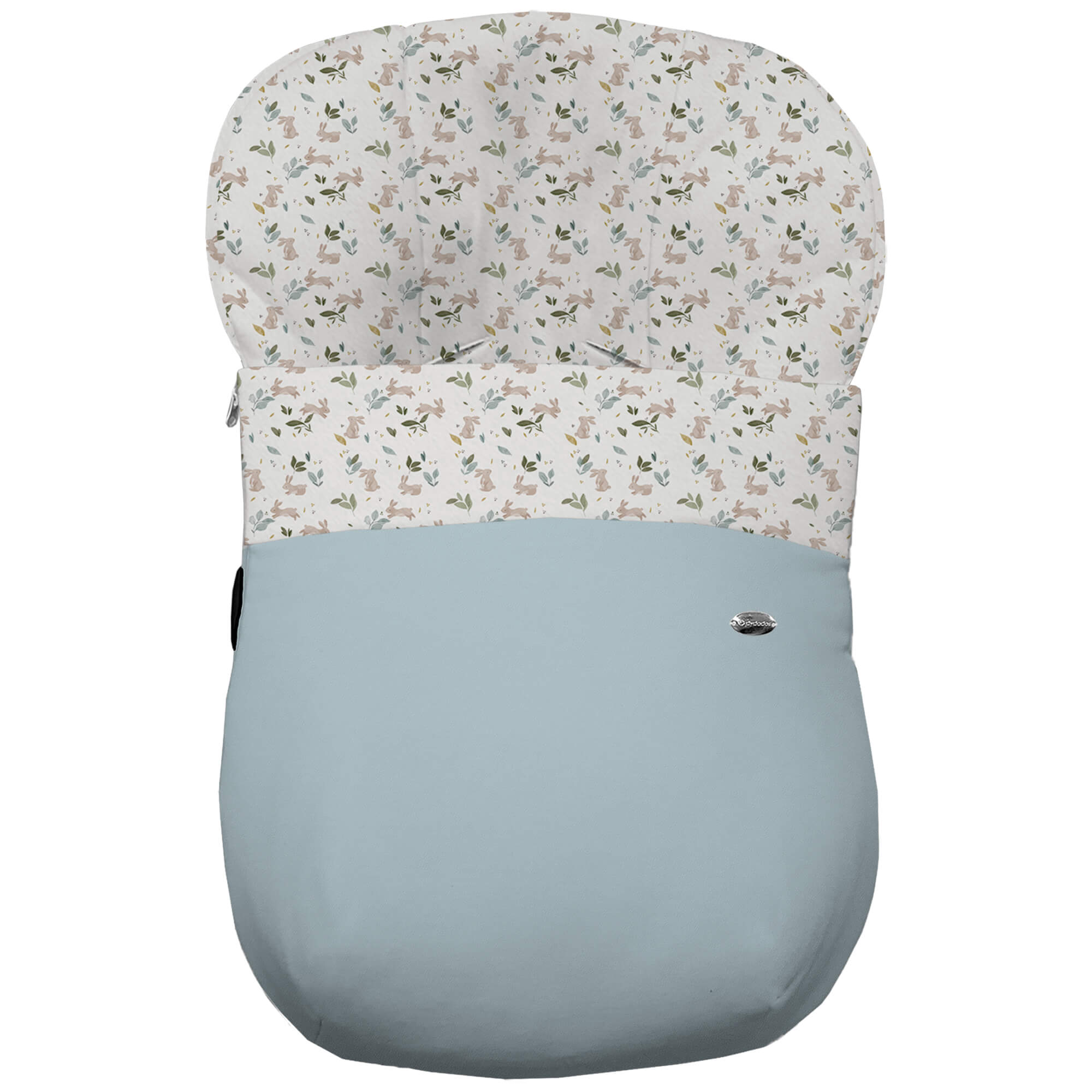 Saco Grupo Cero polipiel pespuntes azulado pelo Altea Saco Grupo Cero en tejido polipiel muy suave con pespuntes en color azulado. Para el interior pelo estampado Altea