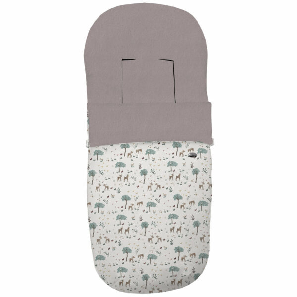Saco para silla Benny modelo recto en tejido polipiel con el interior en pelo arena