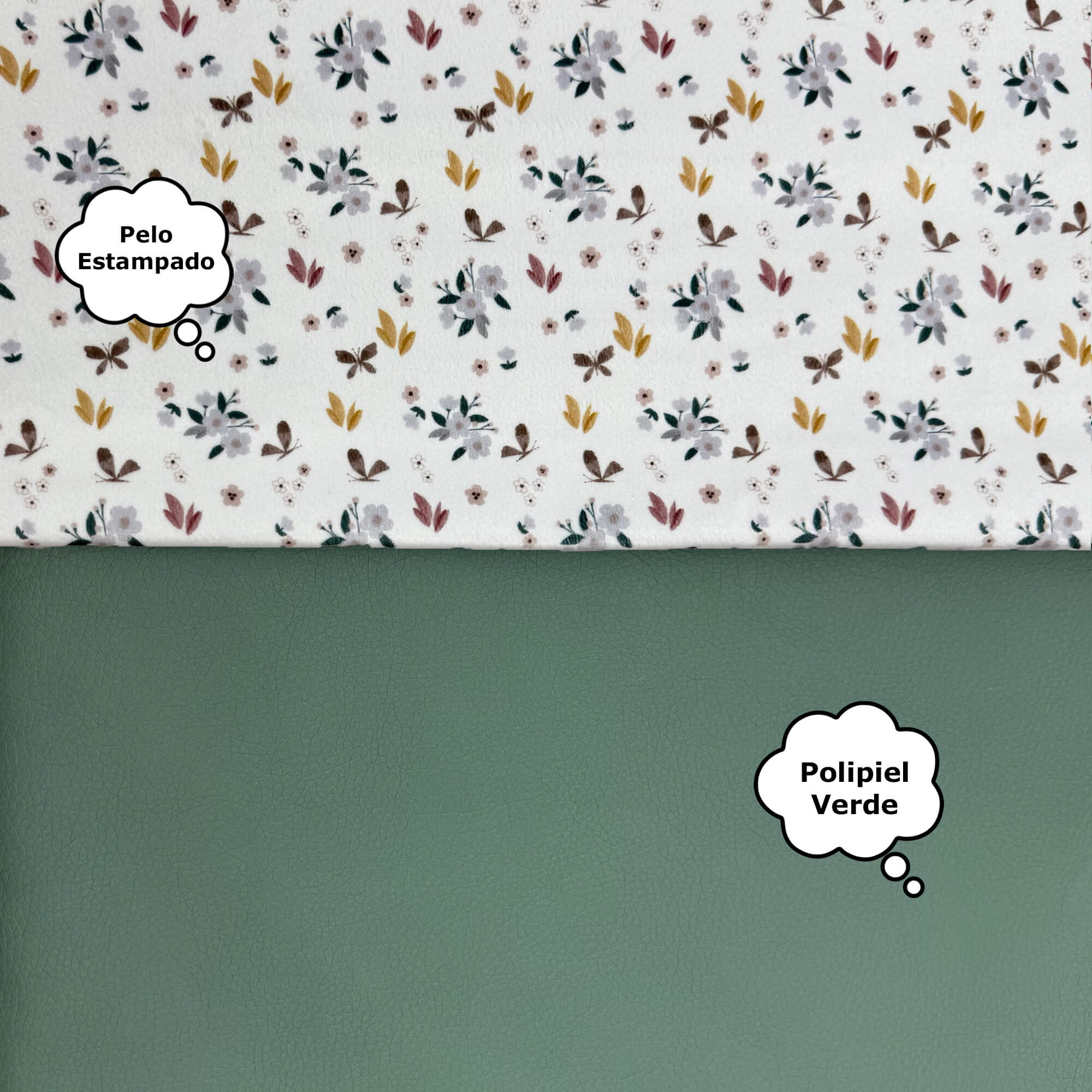 zoe-pelo-polipiel-verde en el interior pelo colección Zoe