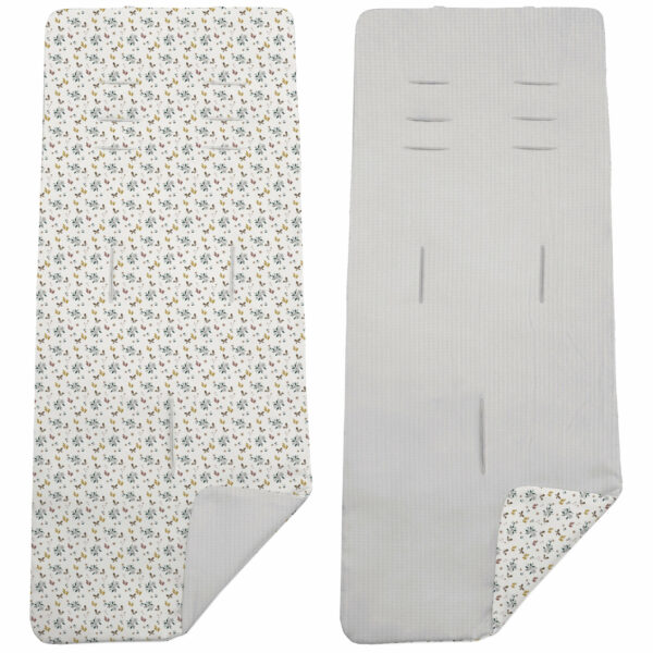 6947 Colchoneta Reversible Zoe Gris