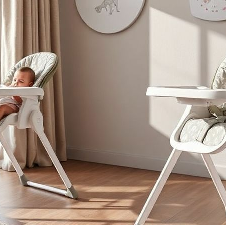 Sillas Altas Portátiles: Comodidad y Seguridad para tu Bebé Fuera de Casa