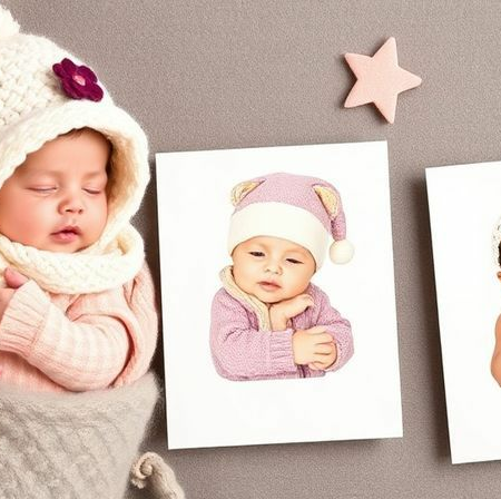 <b>Tarjetas de Hitos para Bebés: Fotos Memorables y Recuerdos.</b>