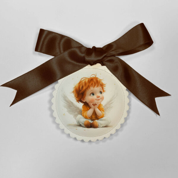 Medalla con Oración Angelito Chispa