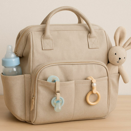 Guía de Pañaleras con Espacio para Accesorios Infantiles