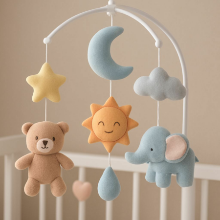 Móviles de cuna: Guía para la estimulación temprana