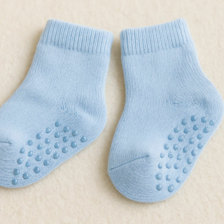 Guía de Calcetines Antideslizantes para Bebés