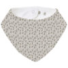 Bandana pequeña Atenas verde Bandana pequeña en tejido rizo de algodón y villela estampada Atenas verde
