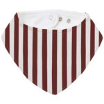 7600 Bandanas Brisa Rayas Granate