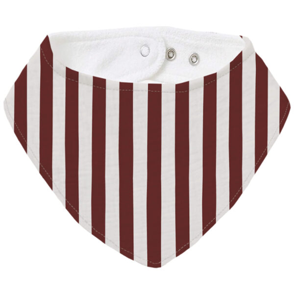 7600 Bandanas Brisa Rayas Granate