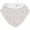 Bandana pequeña en tejido rizo de algodón y villela estampada Toile Marinero maquillaje