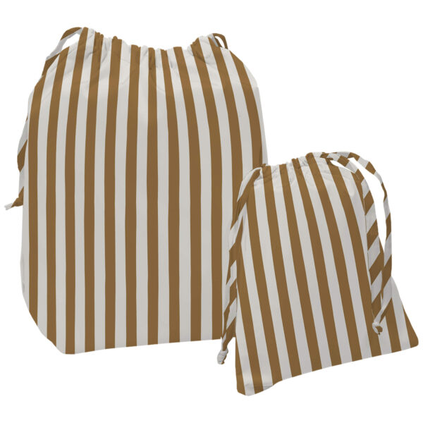 7668 Bolsas de Muda Brisa Rayas Mostaza