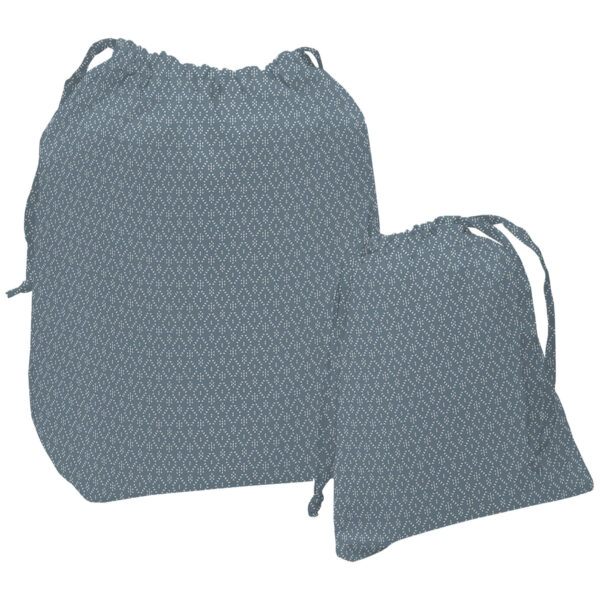 Bolsas muda Nepal azul oscuro