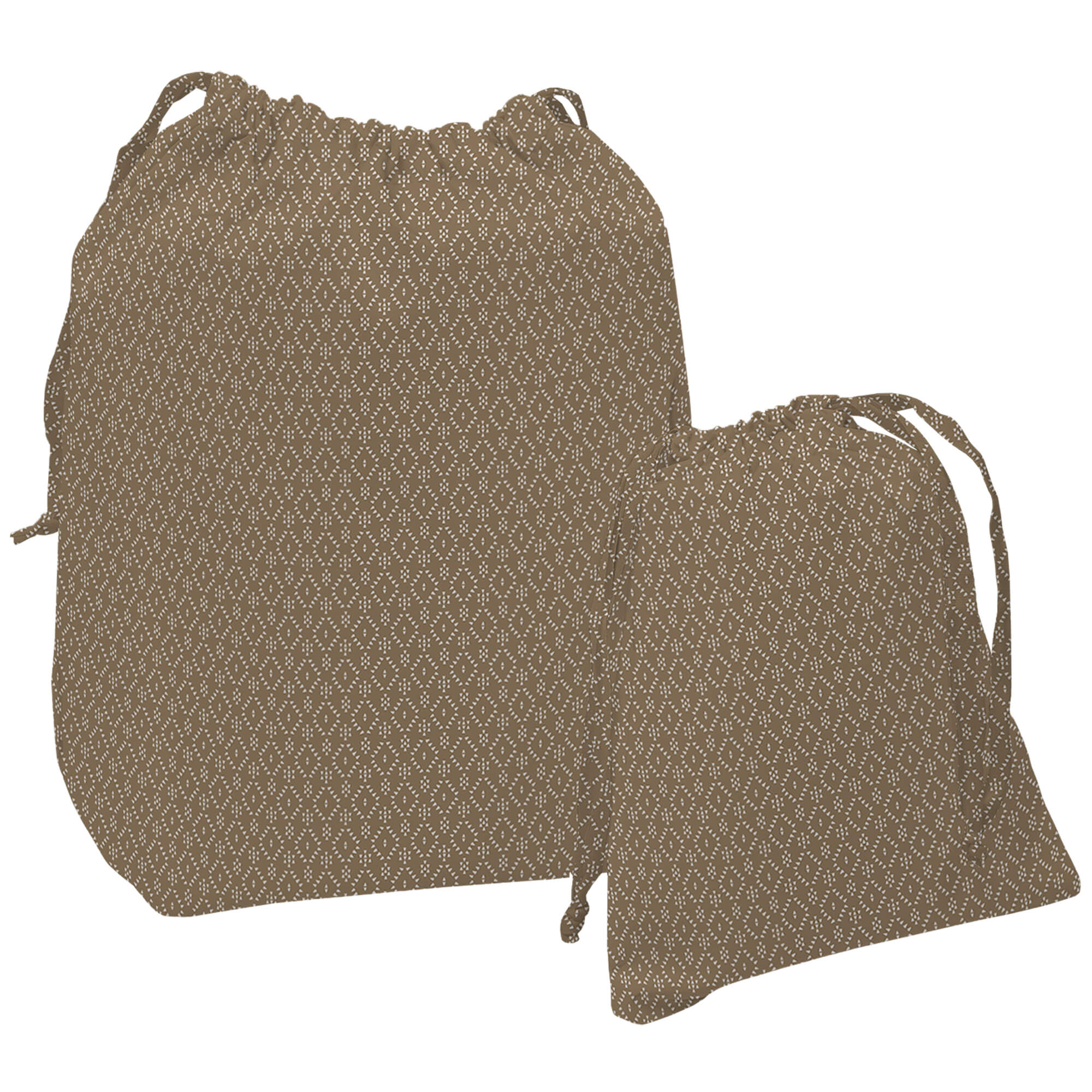Bolsas muda Nepal marrón oscuro