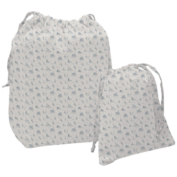 Bolsas muda Toile - Marinero azul